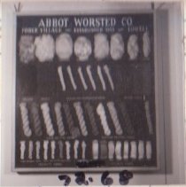 Abbot Worsted Co Display Case