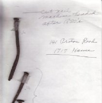 Nail from the Lyon House