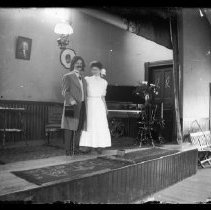 Scene from a play at Healy Hall (1 of 4)