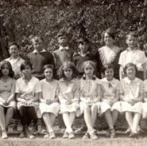 1932 Sargent 7th grade class photo