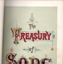 Treasury of Song for the Home Circle cover page