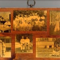 Decoupage Plaque by Nancy Hall Bissell