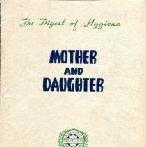 The Digest of Hygiene  Mother and Daughter