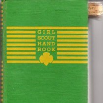 Girl Scout Handbook Owned by Aurea Marcotte