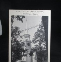 First Parish Church United postcard