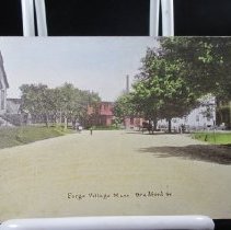 Postcard Forge Village Mass. Bradford St.
