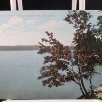 Postcard Forge Pond from the Cove