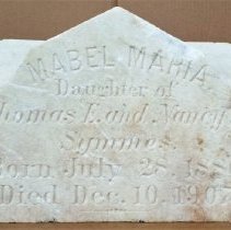 Mable Maria Symmes's Headstone