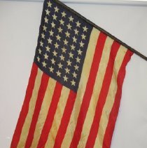 U S Flag with 48 stars