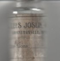 Medicine bottle: S.Lee Joslin,M.D.