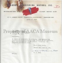 Letter requesting Dealership