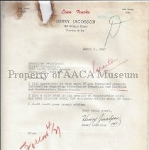 Letter requesting Dealership