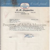 Letter requesting Dealership