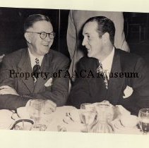 Preston Tucker at a stockholders meeting