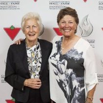 HoF Marina van der Merwe and Susan Nattrass