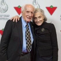 Inductee Dr. Frank Hayden and wife Marian