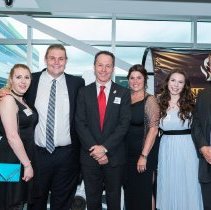 Group photo of Dr. Robert Jackson's family