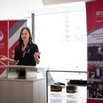 Katelyn Roughley speaks at 2022 Media Conference