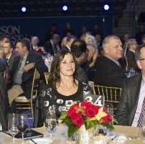 HoF Catriona Le May Doan and CT Gregory Craig(right)