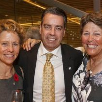 HoF Laurie Graham, Horst Bulau, Susan Nattrass