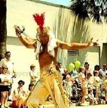 Jesee Keene at Opening Day Parade
