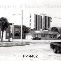 Future site of Joe's Crab Shack, August 1990