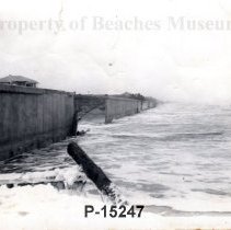 Neptune Beach Storm Damage, 1947