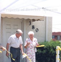 Jean McCormick & Bob Marsden Ribbon Cutting, 1998
