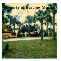 Unloading Locomotive, 1982