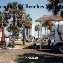 Preparing the Walkway, 1996