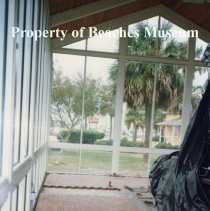 Installation of Memorial Bricks in Train Enclosure, 1996