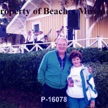 Band Playing on Depot Porch, 1996