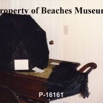 Umbrella in the  Lace and Linen Exhibit, 1991