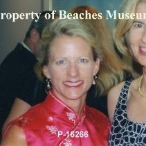 Sharon Middleton and Susan Duss at the Silver Tides Gala, 2003
