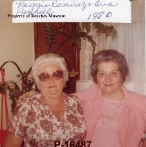 Peggie Ramirez and Ova Pennell, 1980