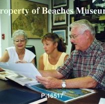 Betty Jean Sanders, Sue Ann Sanders, and Dwight Wilson, 1999