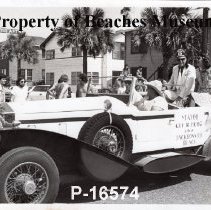 Guy Craig at Welcome Day Parade, undated