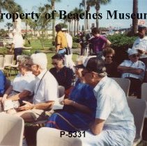 Crowd at CBI Veteran's Ceremony, 1991