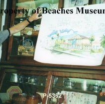 Kurtis Loftus and Plan for Beaches Museum, 2000