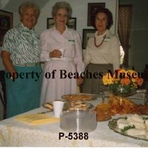 Alice Meyer, Anne Randall, and Beryl Dryden, 1988