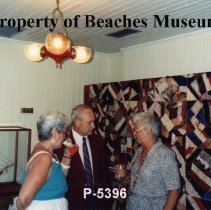 Fay Walker, Joe Calwell and Alice Meyer in Upper Depot, 1990