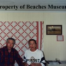 Ed and Mary Kneeland in Upper Depot, 1990