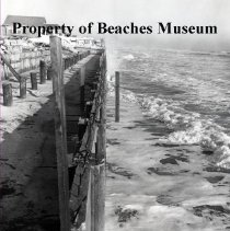 Construction of the B.B. McCormick & Sons Seawall, 1949