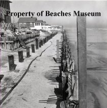 Construction of the B.B. McCormick & Sons Seawall, 1949