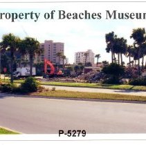 Demolition of Poncho-N-Charlies Restaurant, 2006