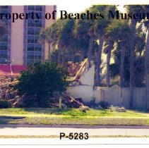 Demolition of Poncho-N-Charlies Restaurant, 2006