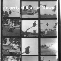 Virgil Deane in a Basket Crane, undated