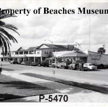 Pablo Avenue Businesses, circa 1950