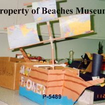 Fletcher Middle School Thanksgiving Food Collection, 1993