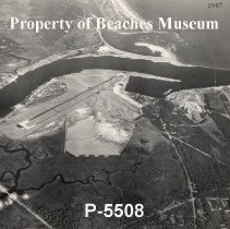 Aerial View of Mayport Naval Station, 1957